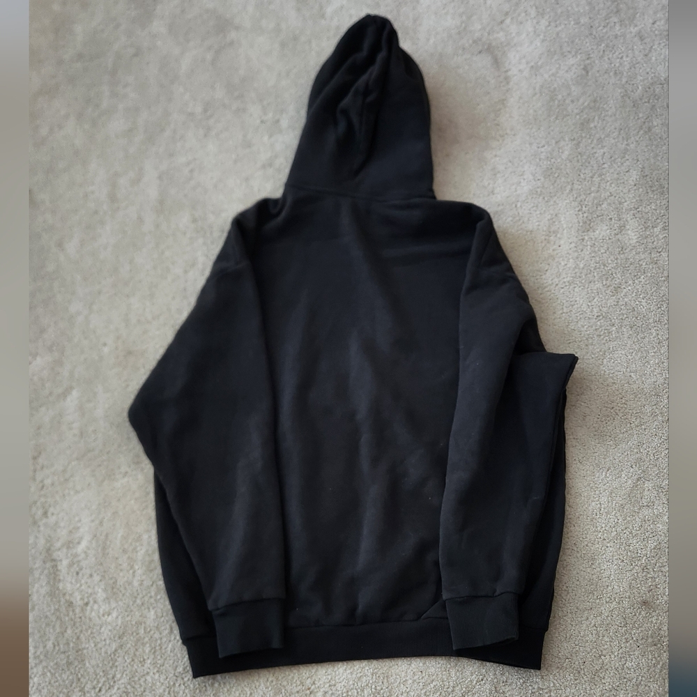 Vuori Black Oversized Restore Organic Cotton Hoodie Unisex Medium - Picture 4 of 4